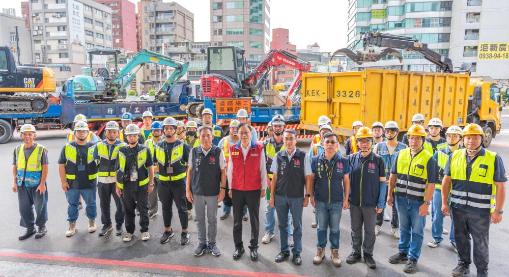 桃市府秉持全島一命精神組救災團隊馳援基隆救災